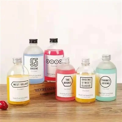 Glass Bottles with Screw Cap
