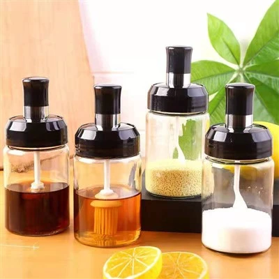 Seasoning Bottle with Spoon